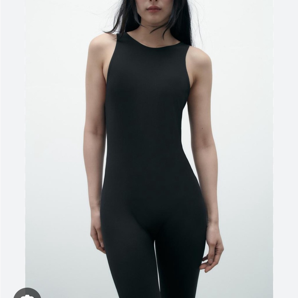 Zara halter neck jumpsuit